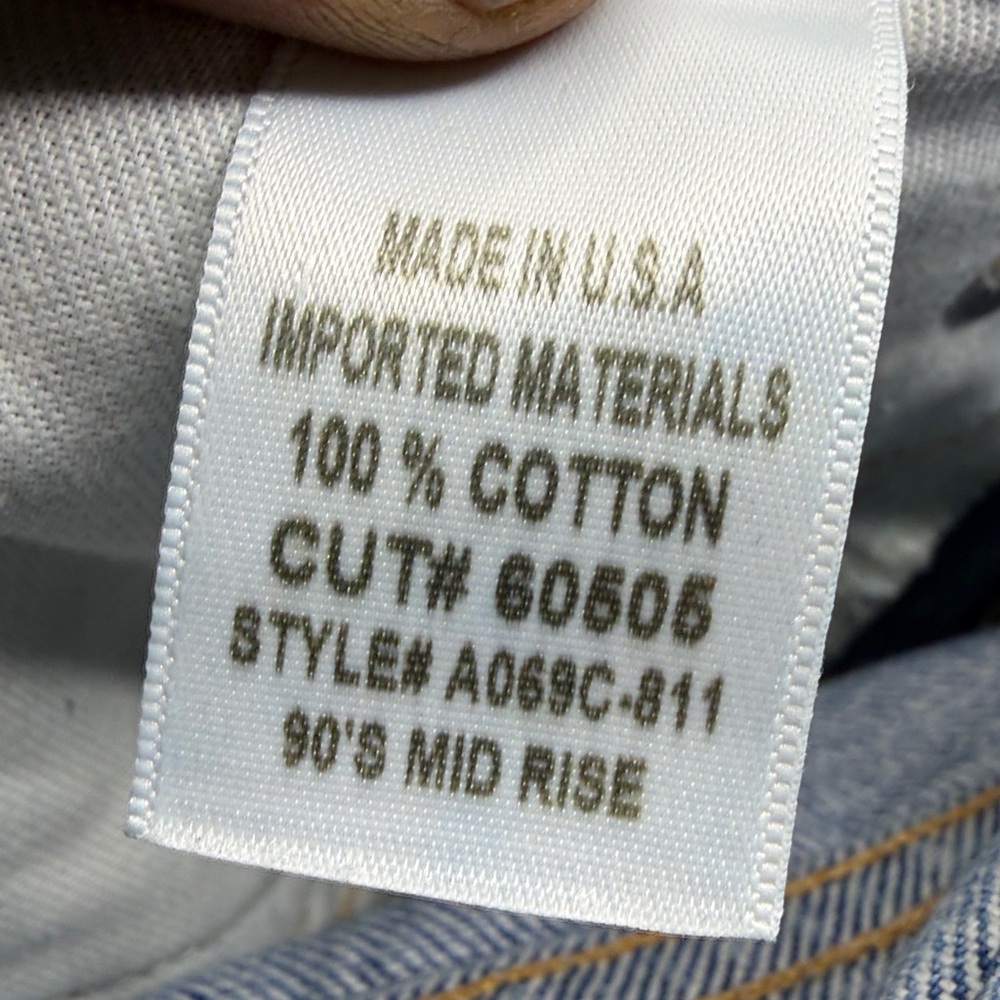 Agolde 90's Mid Rise Loose Fit Jeans - Fall Out - Picture 4 of 6